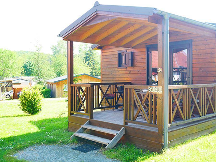 Camping Les Castors - Chalet 6 personen - Houten chalet Kota 6 pers in Burnhaupt-le-Haut, Thann en omgeving