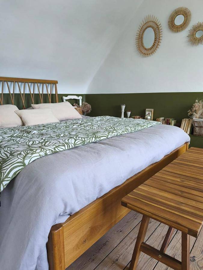 Chambre d’hôte pour 2 personnes, avec Terrasse ainsi que Jardin et Vue