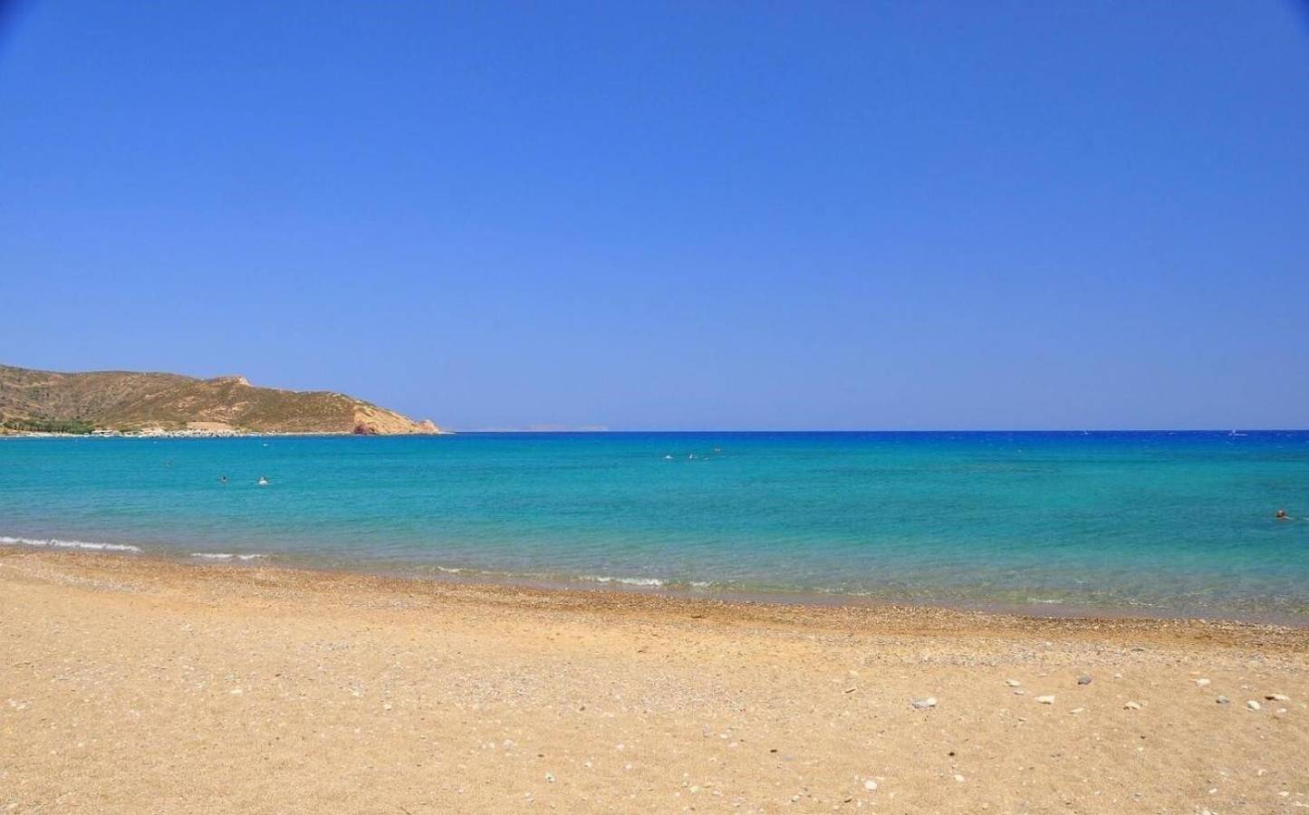 Ökologisches Ferienhaus 'Lydia Guest House - Sea' mit Meerblick, privater Terrasse und Wlan in Vai Strand, Lasithi
