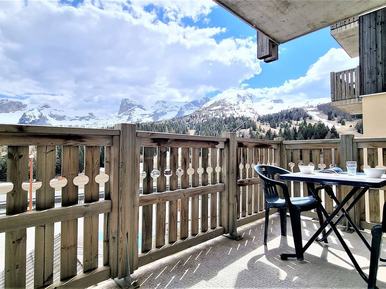 Ganze Wohnung, Studio-Kabine 2 Pers, Süd, Balkon, 100m zum Sessellift, Skiraum in Saint-Étienne-en-Dévoluy, Le Dévoluy