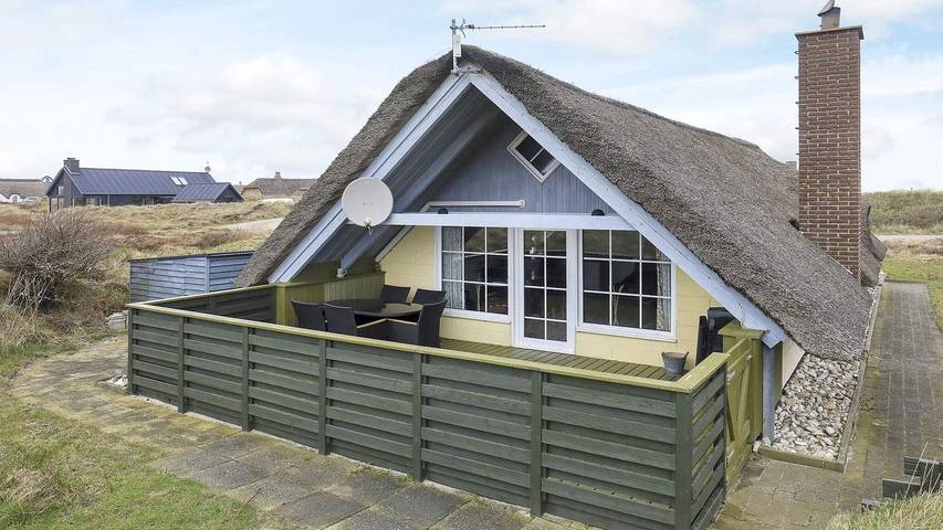 Feriehus for 6 personer, med sauna og terrasse, dyr tillatt i Ringkøbing