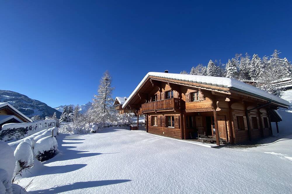 Charmant chalet familial dans les Alpes suisses près des remontées mécaniques et piste cyclable in Gryon, Alpes Vaudoises