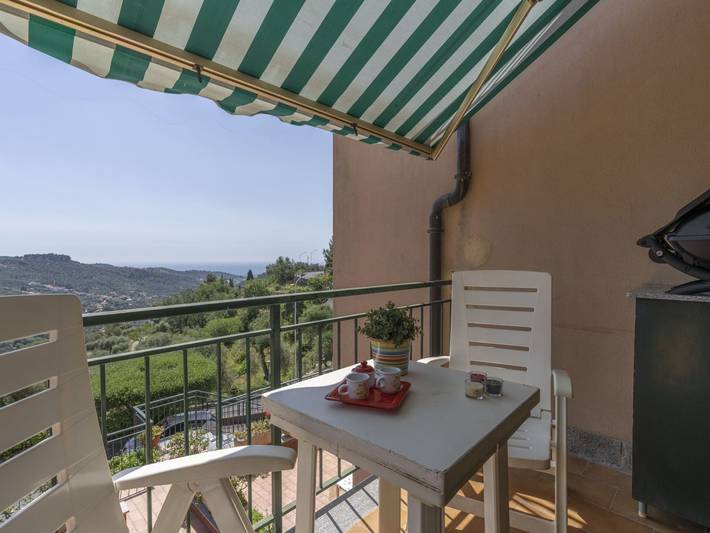 Appartement de vacances pour 3 personnes, avec piscine et jardin, animaux acceptés - 1