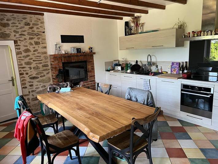 Location de vacances pour 10 personnes, avec piscine ainsi que terrasse et vue, animaux acceptés à Saint-Aubin-du-Désert - 2