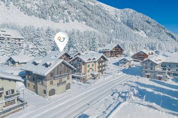 Gîte pour 4 personnes, avec balcon à Claviere
