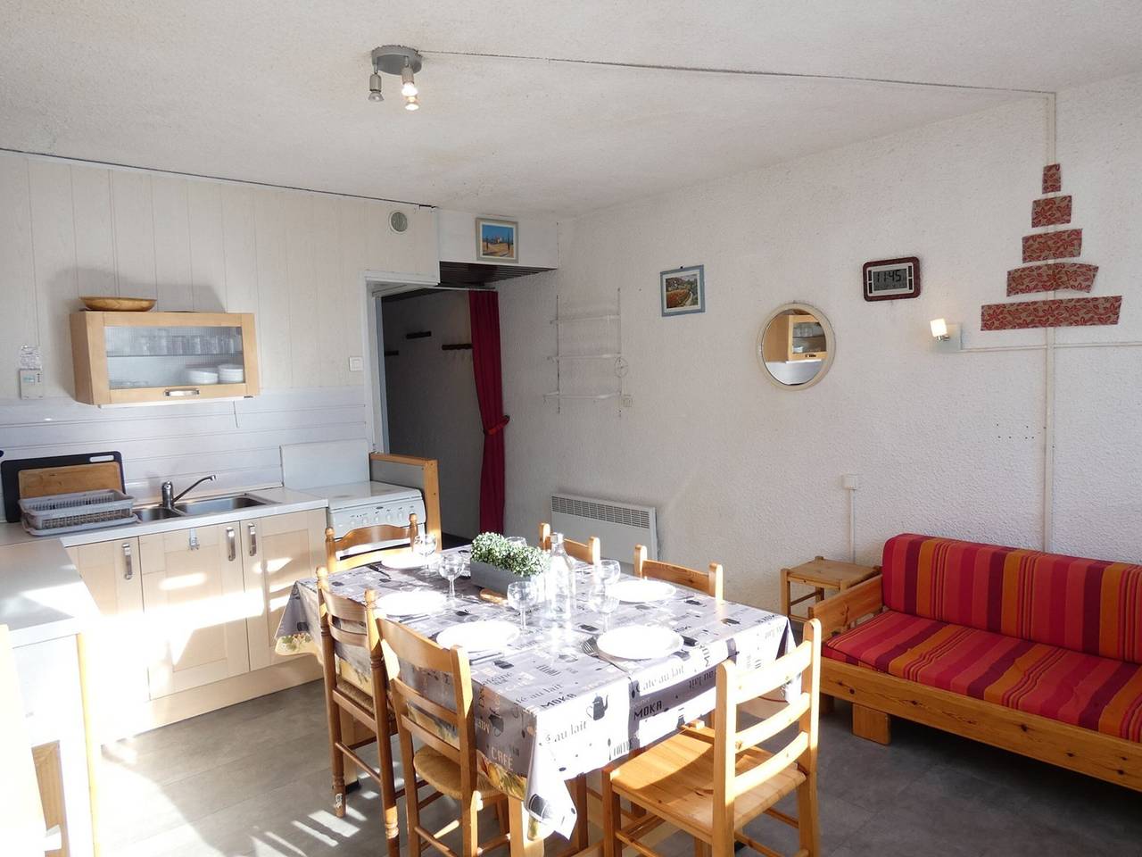 Ganzes Studio, Gemütliches Studio für 6 Personen mit Südbalkon in Piau-Engaly in Piau-Engaly, Aragnouet