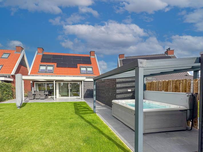 Vakantiehuis voor 6 personen, with whirlpool and sauna as well as tuin, met huisdier in Colijnsplaat