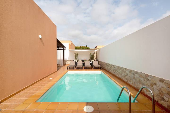Apartamento para 6 personas, con Jardín