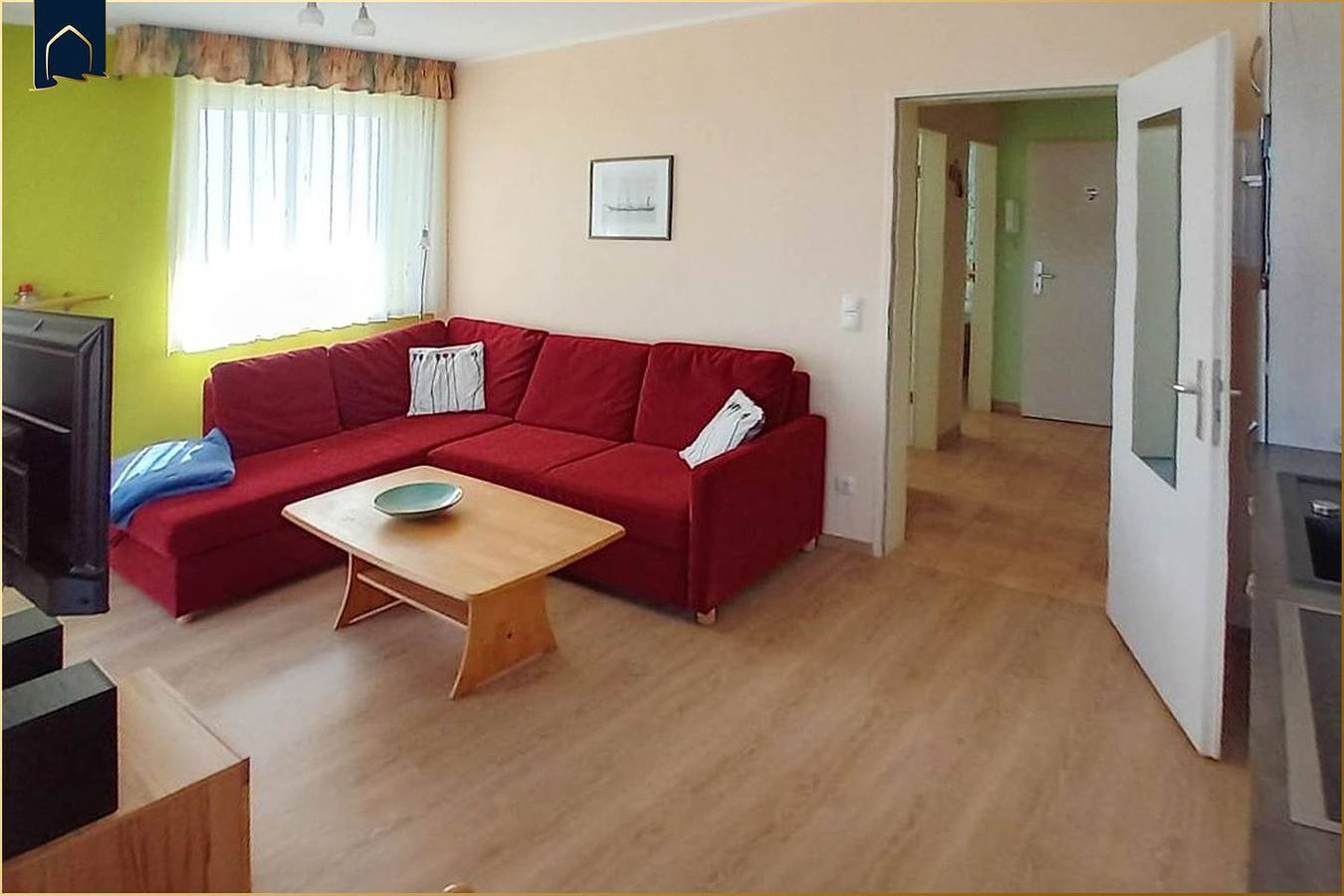 Apartamento entero, Gemütliche Ferienwohnung in Ahlbeck mit Meerblick und Balkon auf Usedom in Drei Kaiserbäder, Heringsdorf