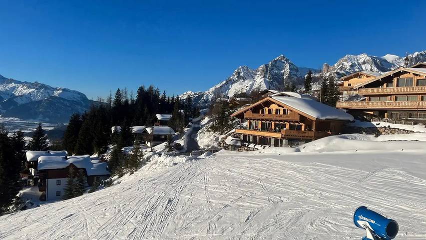 Hütte für 6 Personen, mit Sauna und Terrasse sowie Garten in Maria Alm - 2