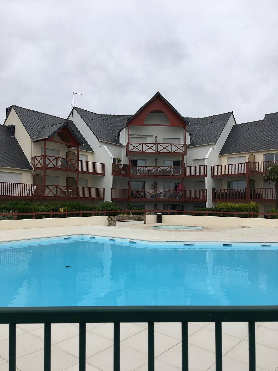 Ganze Wohnung, Gemütliche Wohnung mit Gemeinschaftspool - Guérande - 30 m² in Guérande, Côte d'Amour