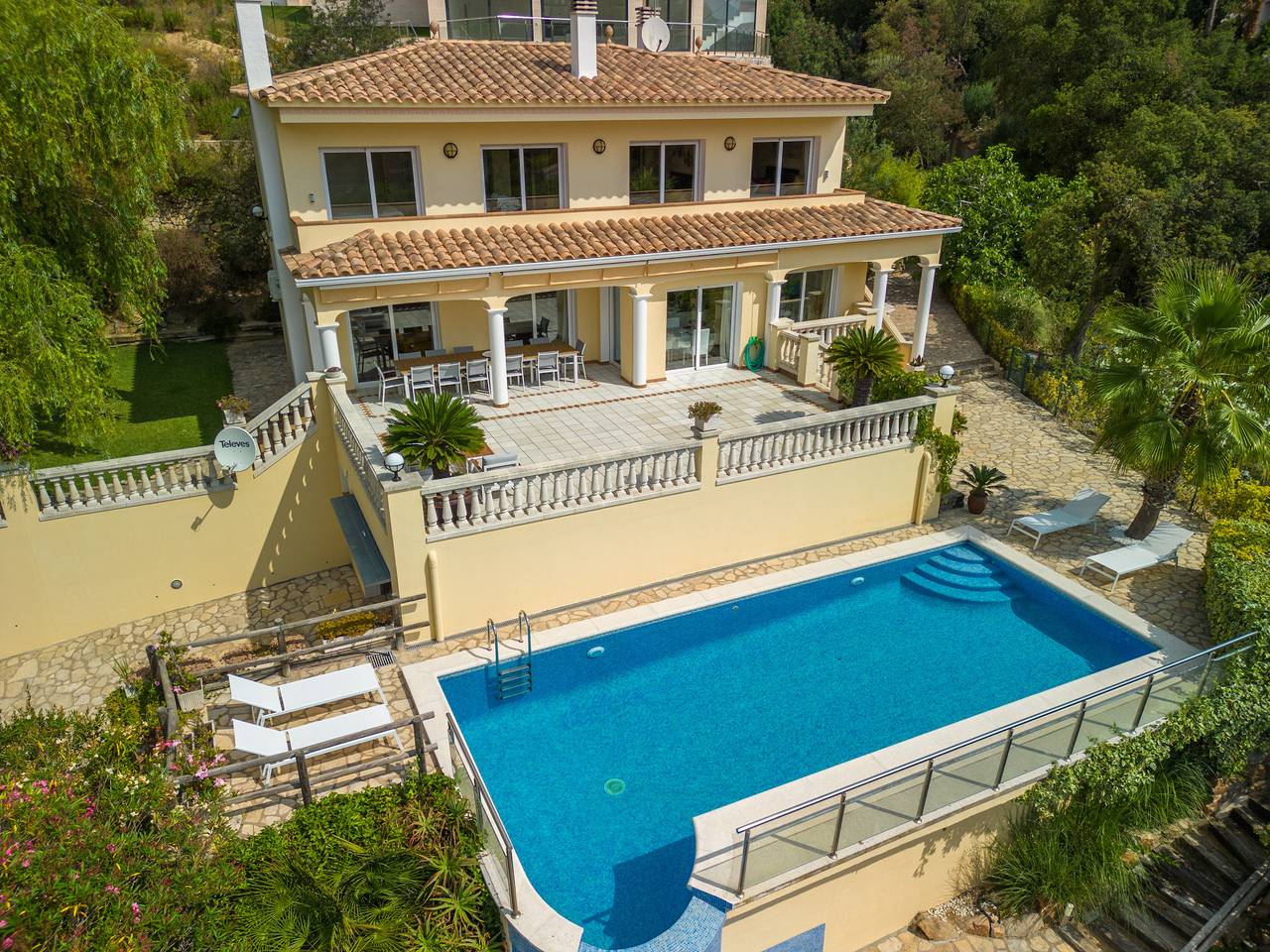 Villa Verona in Santa Maria de Llorell, Tossa de Mar