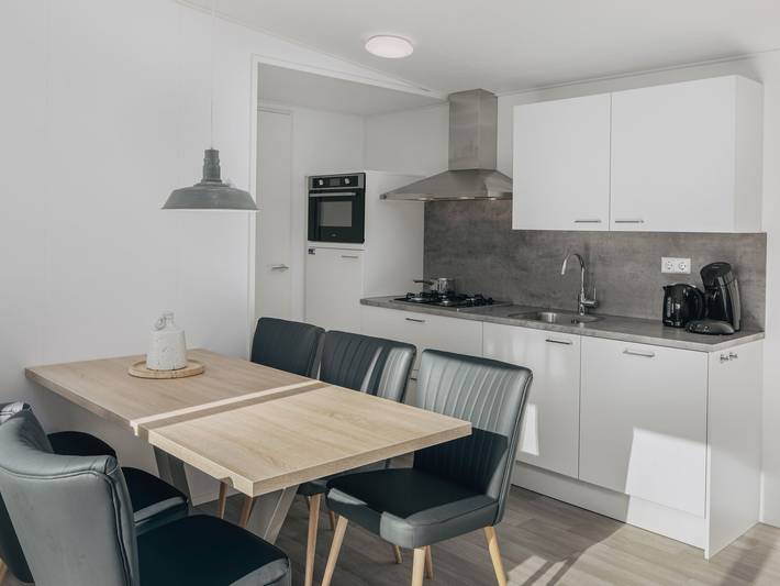 Chalet für 6 Personen, mit Terrasse und Garten, kinderfreundlich in Domburg - 4