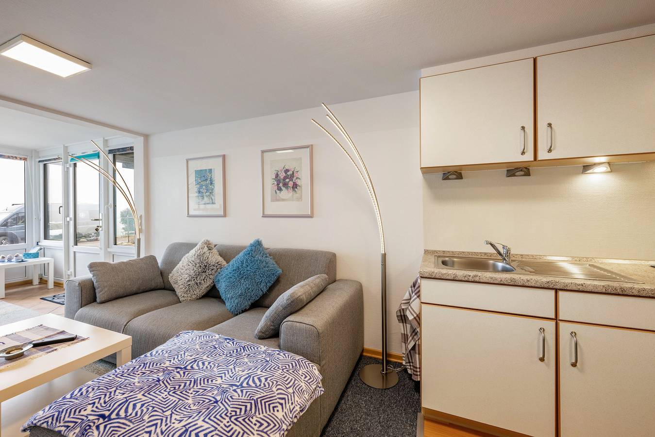 Ganze Wohnung, Ferienwohnung 'Bi Michel' mit privater Terrasse und Wlan in Nordstrand (Gemeinde), Nordseeküste