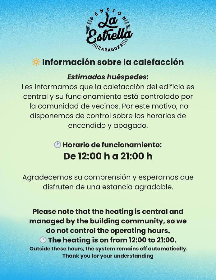 Pensión La Estrella in Zaragoza, Provincia de Zaragoza