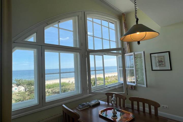 Ferienwohnung für 6 Personen, mit Sauna und Garten in Bansin