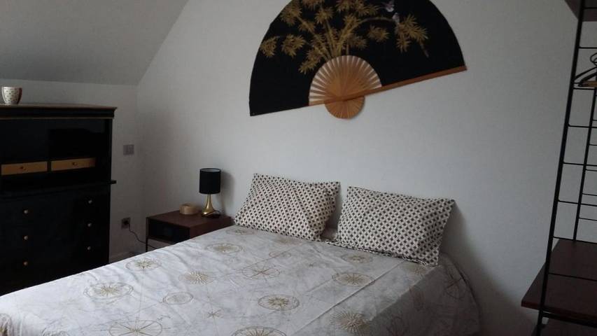 Cottage pour 2 personnes, avec terrasse et jardin dans Le Parcq