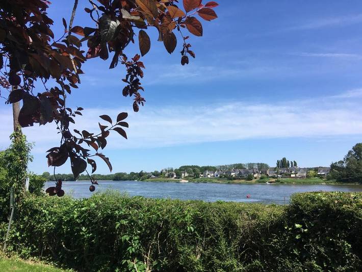 Location de vacances pour 7 personnes, avec vue ainsi que jardin et vue sur le lac, animaux acceptés à Béhuard