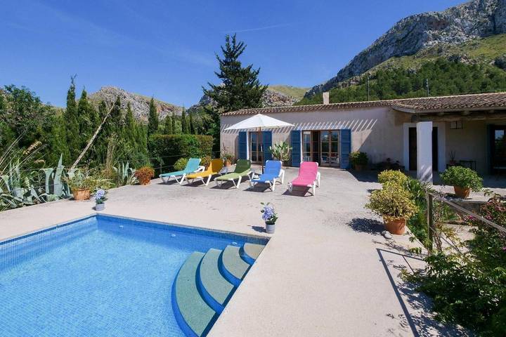 Ferienhaus Es Parral mit Pool und Wlan in Colònia de Sant Pere, Artà