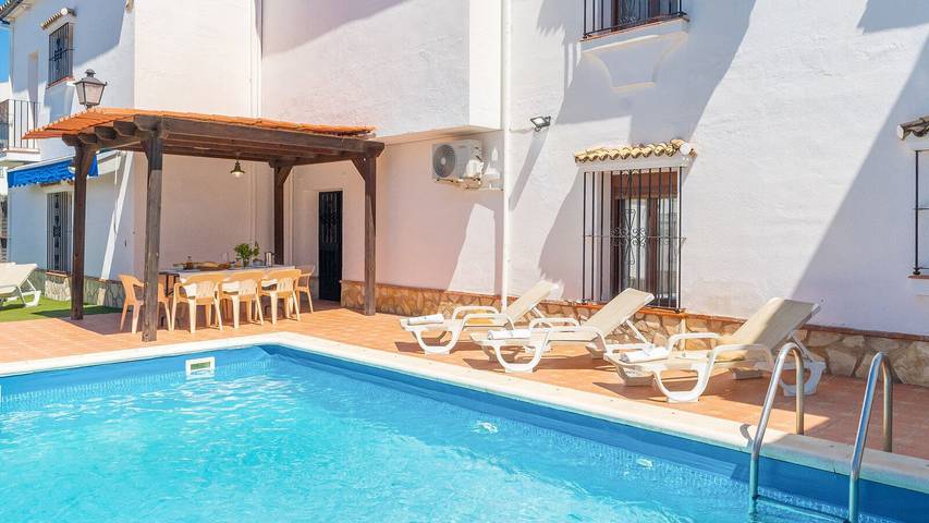 Chalet para 10 personas, con piscina y balcón/terraza en Sierra de Grazalema - 3