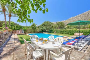 Villa in Cala Sant Vicenc, Pollença für 8 