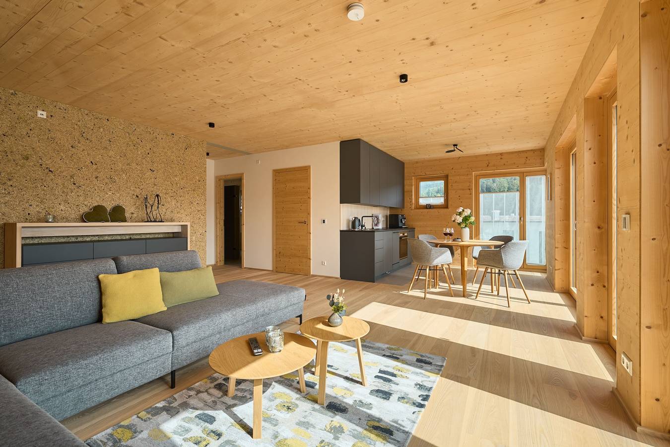 Ganze Ferienwohnung, Naturferienwohnung Weitsicht - Ferienwohnung, 86 qm, 1 Schlafzimmer, Badezimmer mit Sauna, max. 2 Personen in Elzach, Südschwarzwald