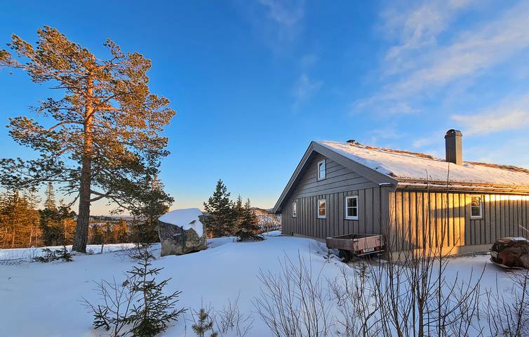 Ferienhaus für 6 Personen mit Sauna in Sigdal