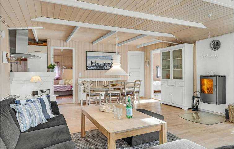 Ferienhaus für 7 Personen mit Terrasse in Kattegat Küste