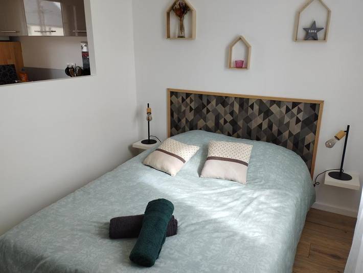 Gîte pour 2 personnes, avec jardin à Trémuson