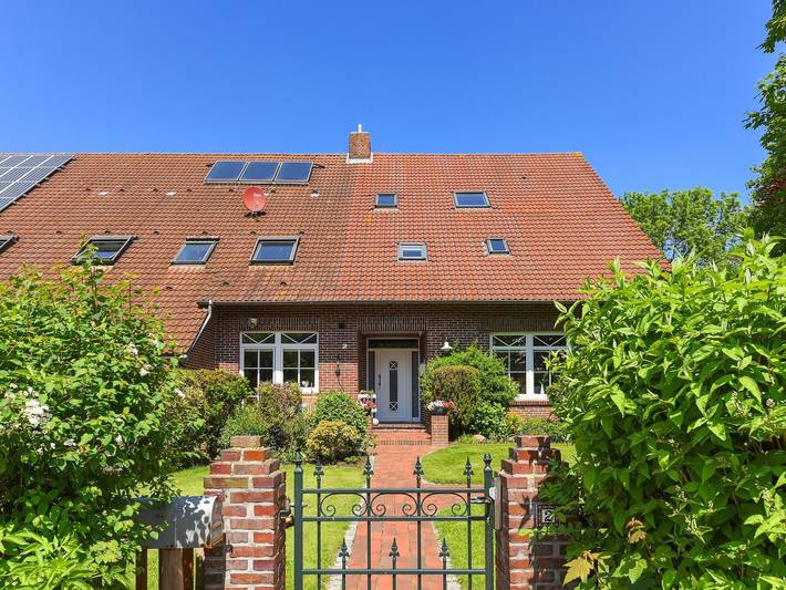 Ferienwohnung für 4 Personen, mit Garten und Terrasse, mit Haustier in Carolinensiel