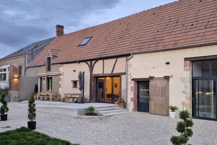 Gîte pour 15 personnes, avec Jardin