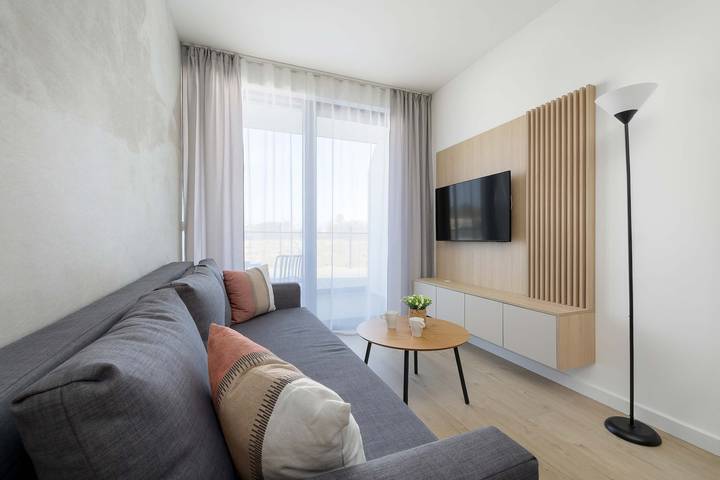Loft dla 4 osób, z ogród i basen w Polska