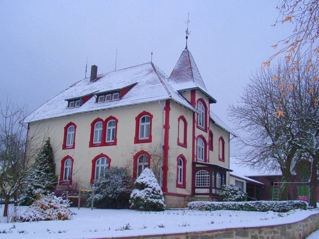 Ganze Wohnung, Landhaus nahe Sababurg Schloss in Trendelburg, Hessisches Bergland