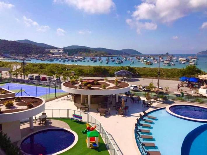 Casas e apartamentos de temporada para 4 pessoas, adaptado a crianças no Arraial do Cabo