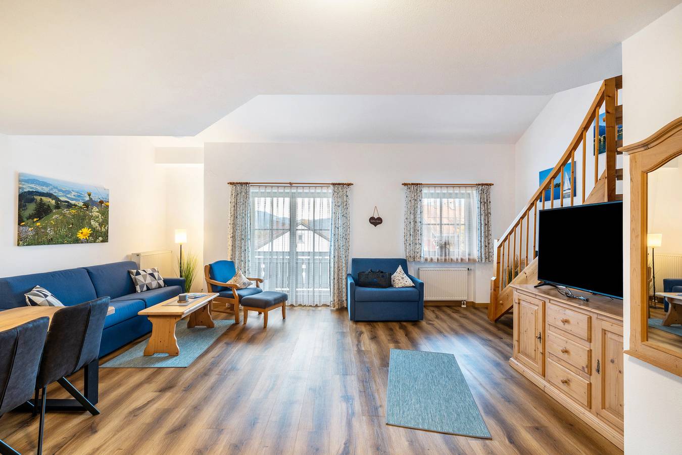 Entire apartment, Apartment 'Fewo Brünnstein - Zimmer 50' with Mountain View, Shared Garden & Wi-Fi in Oberaudorf, Bavarian Alps