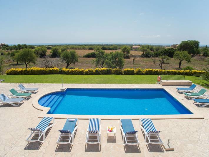Finca für 12 Personen, mit Garten und Pool sowie Balkon in Calonge (Mallorca) - 3