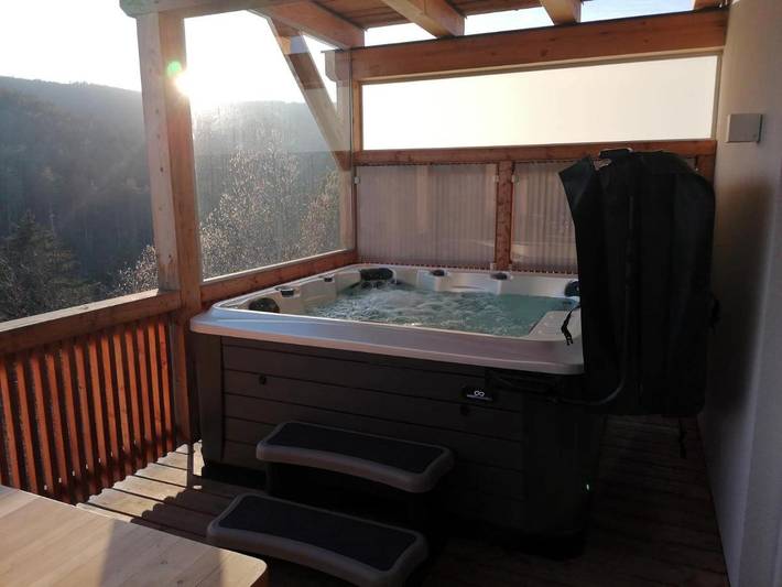 Ferienhaus für 10 Personen, mit Balkon und Whirlpool sowie Terrasse und Garten in Weststeiermark - 4