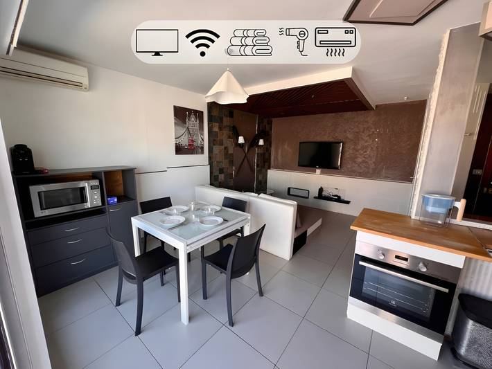 Appartement de vacances pour 4 personnes, avec balcon - 1