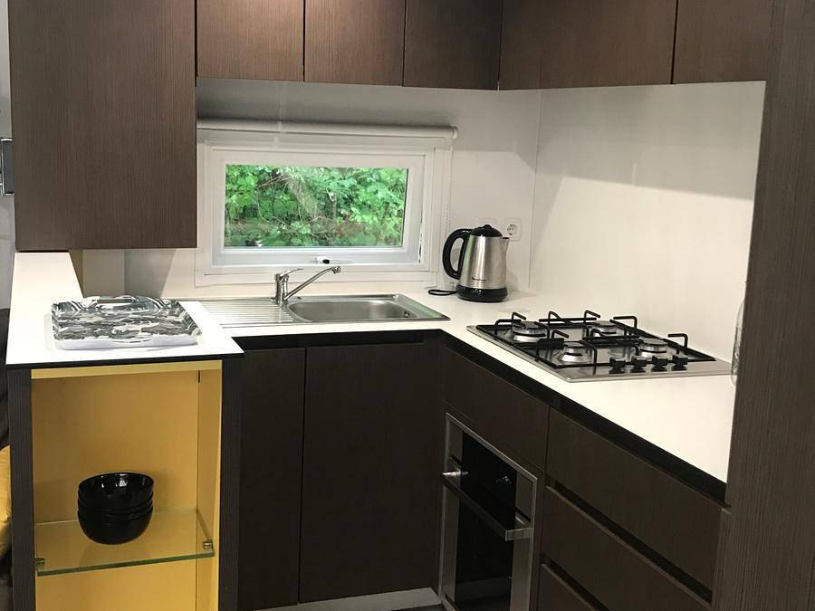 Camping La Prade - Mobilhome 8 personnes - Via Aurea Privilege 40 M² Av Clim in Saint-André-de-Najac, Aveyron
