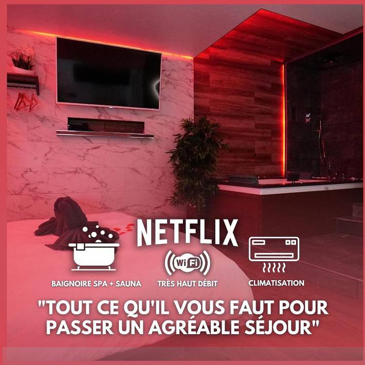 Hôtel pour 2 personnes, avec sauna et jacuzzi