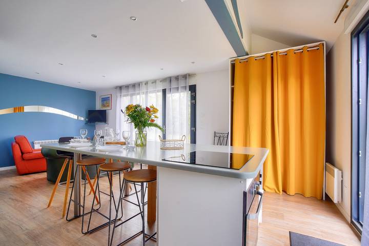 Maison de vacances pour 4 personnes, avec jardin et terrasse