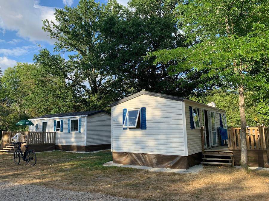 Camping des Bains - Mobilheim 6 personen - O'Hara 834 in Saint-Honoré-les-Bains, Naturpark Morvan