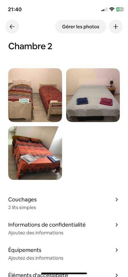 Gîte pour 6 personnes, avec jardin à Saint-Gervais-en-Belin - 4