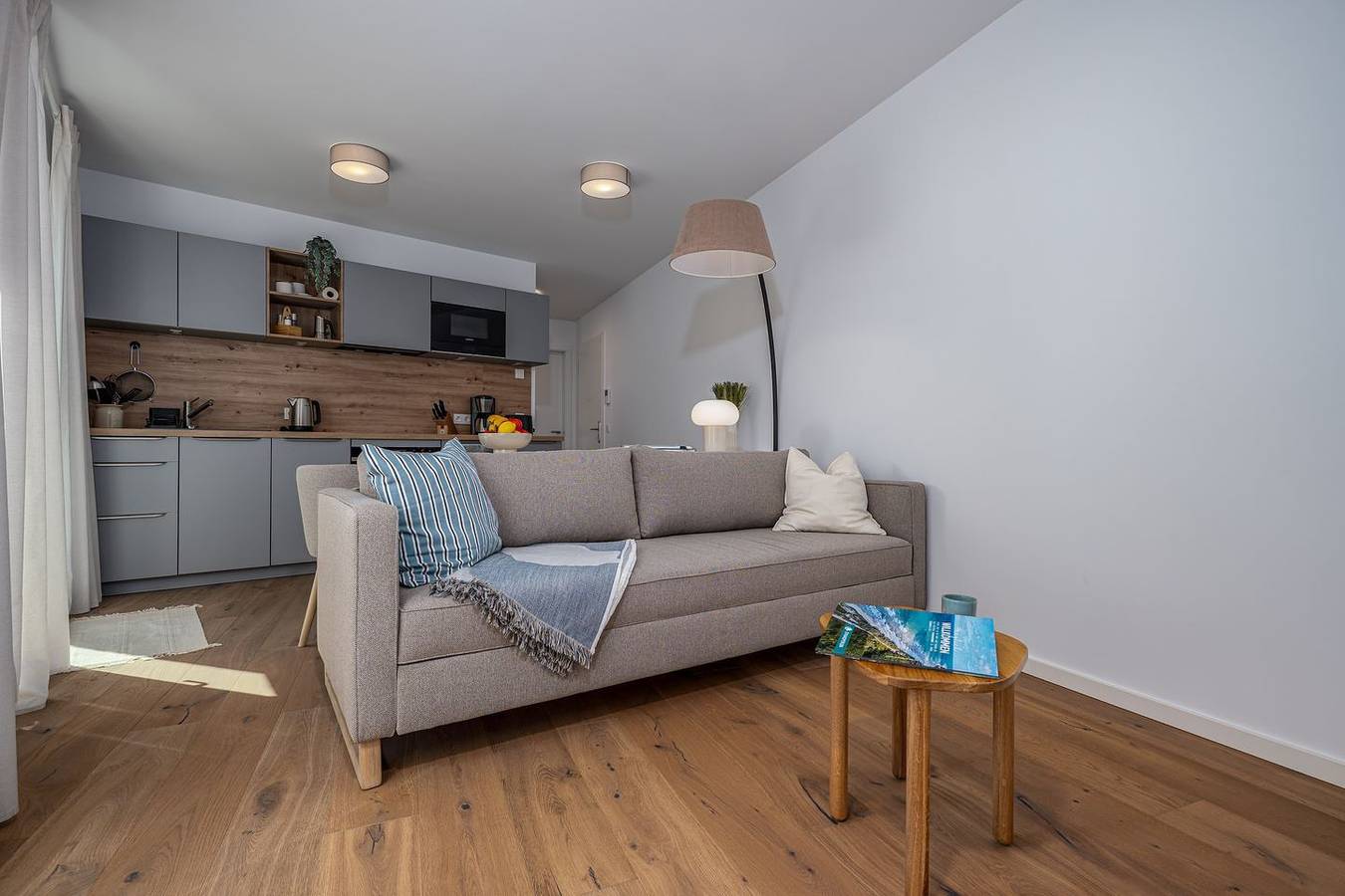 Hel lägenhet, Strandnahe Ferienwohnung an der Seebrücke in Graal-Müritz, Rostock och omgivningar