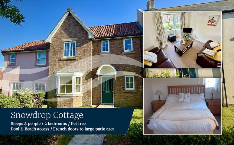 Hytte for 4 personer, med sauna og hage i England