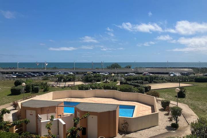 Appartement de vacances pour 4 personnes, avec balcon et piscine