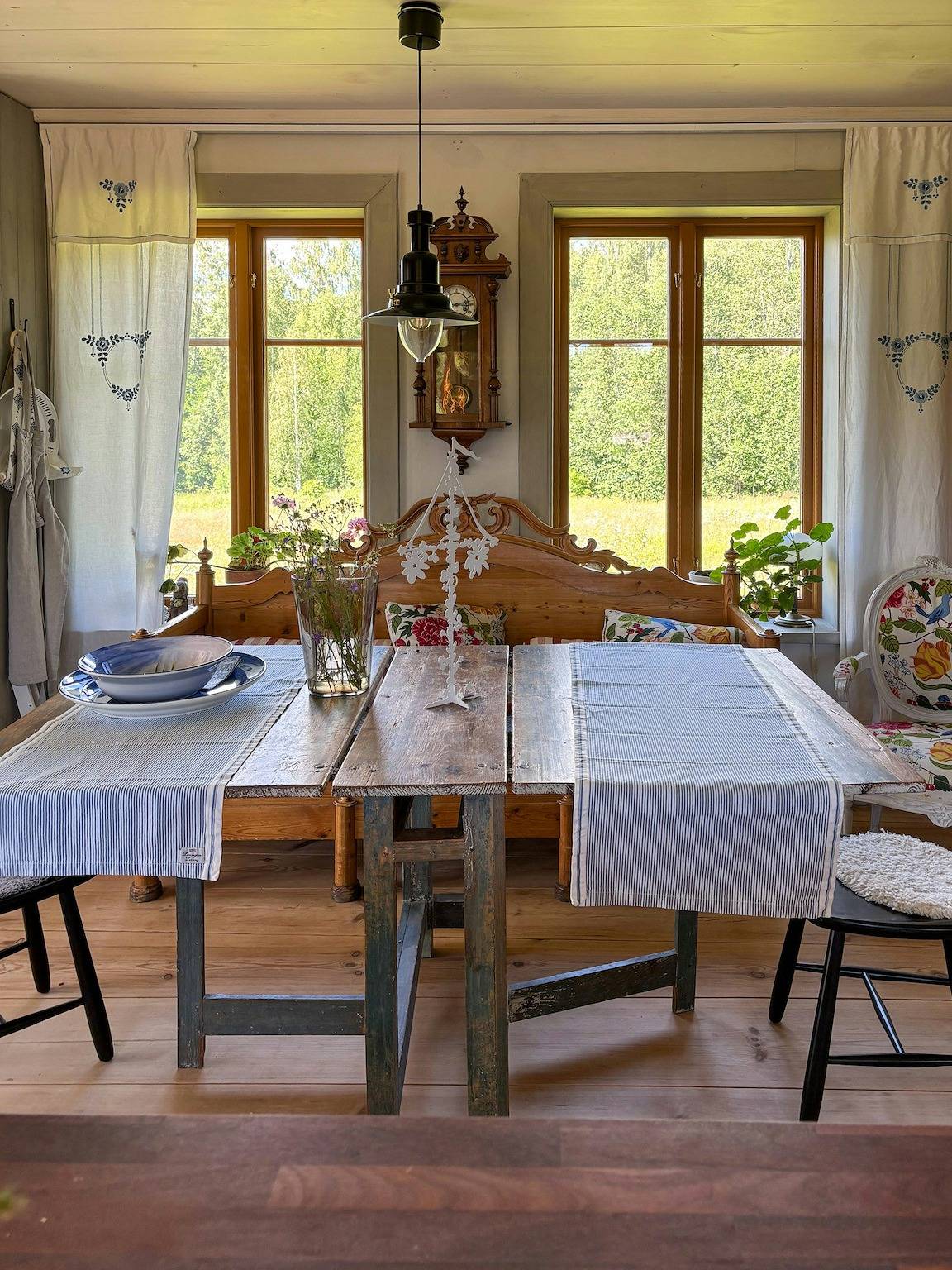 Ökologisch gebautes Haus mit Blick auf den Siljansee in Leksand, Siljansee
