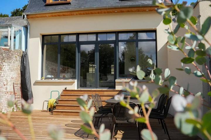 Maison de vacances pour 7 personnes, avec terrasse et jardin - 1