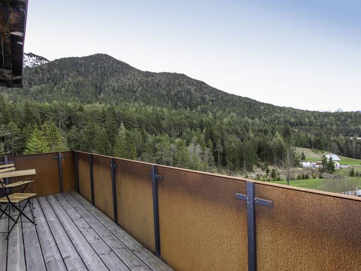 Ferienwohnung für 6 Personen, mit Ausblick und Garten sowie Balkon, mit Haustier