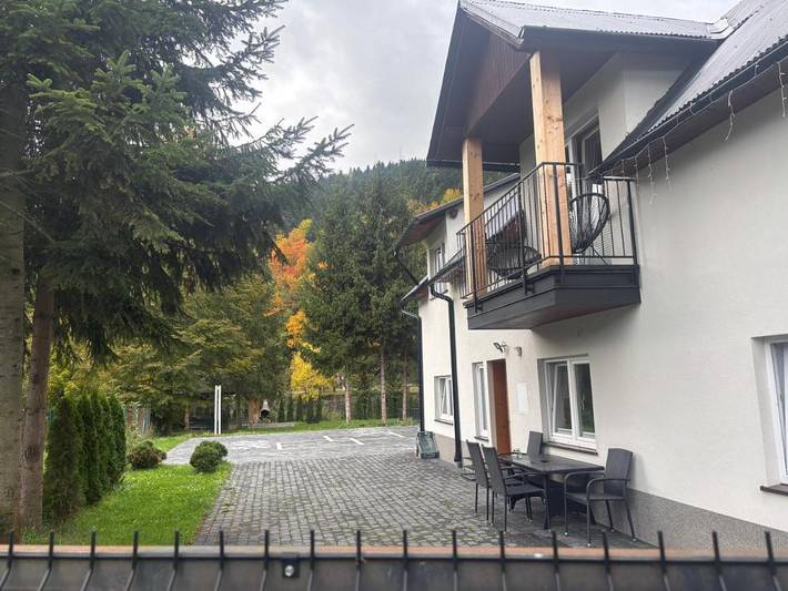 Domek letniskowy dla 4 osób, z ogród i widok oraz balkon w Pieniny